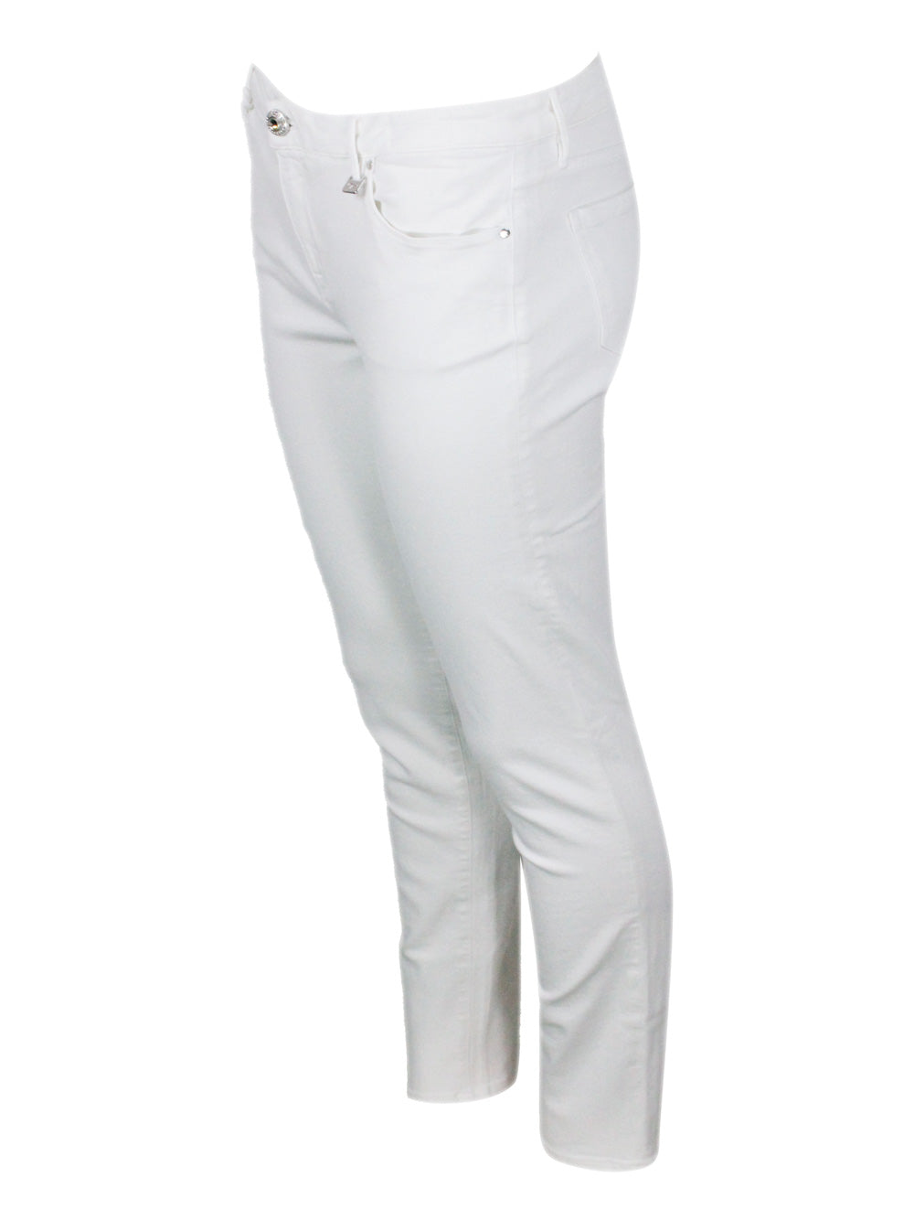 Tramarossa Trousers White 92co 6pl 2ea