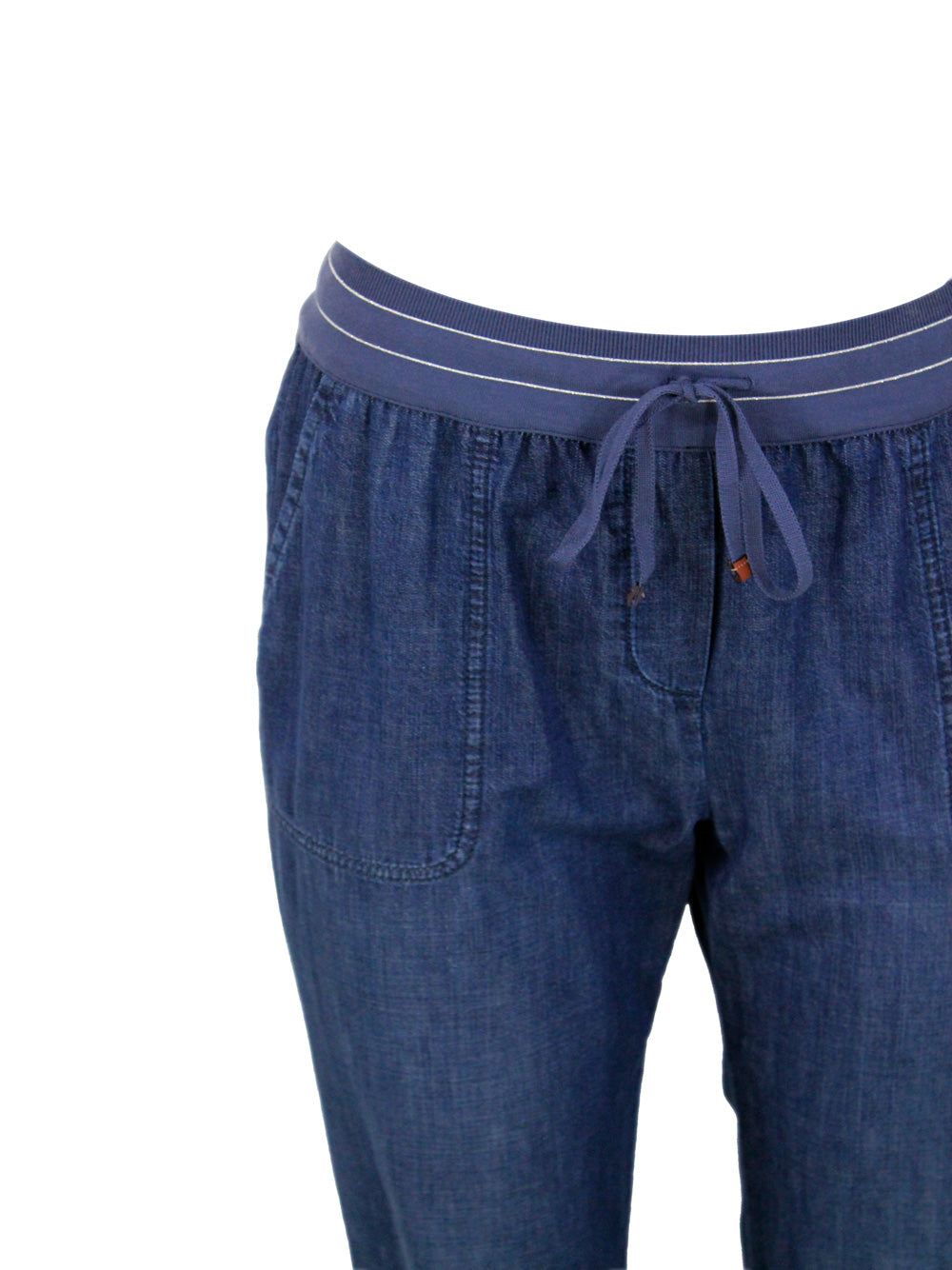 Lorena Antoniazzi Trousers Denim 74co 22pl