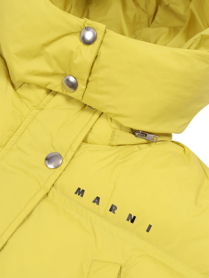 Jackets Yellow Short Puffer