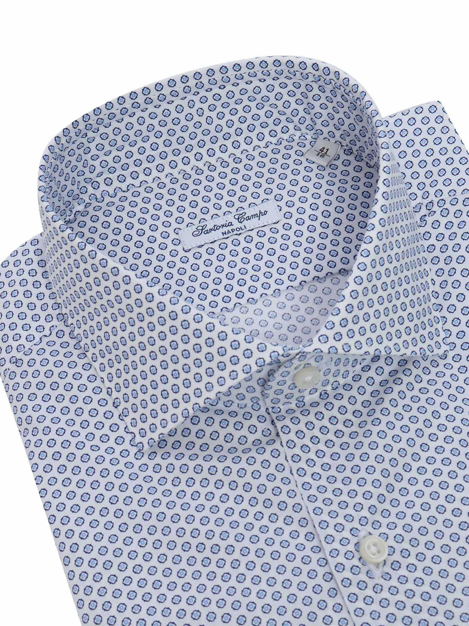 Shirt with geometric pattern Multicolor Cotton