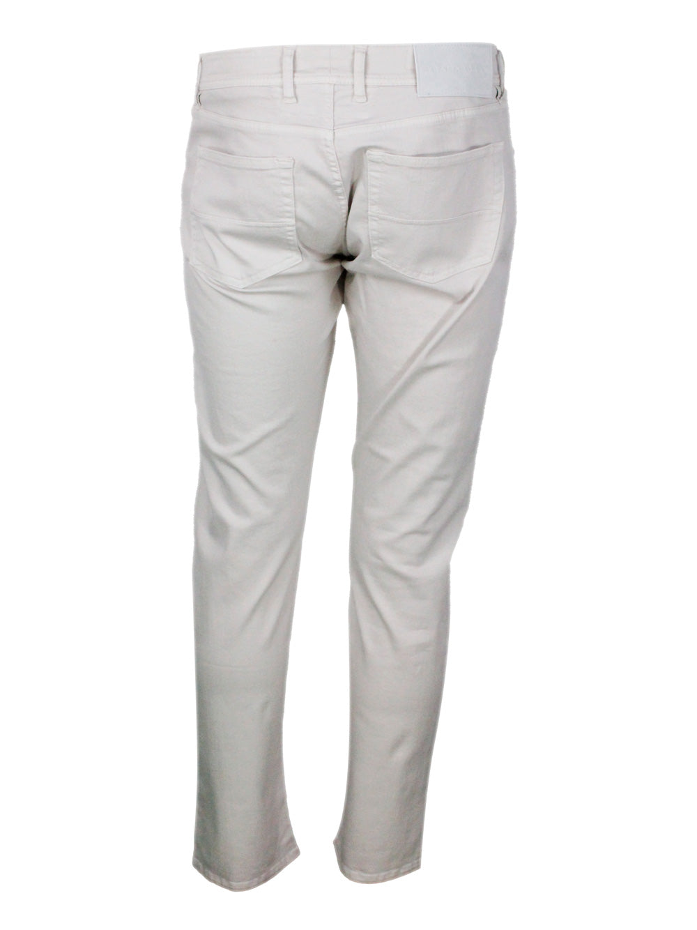 Tramarossa Trousers Beige 87co 8pl 4ea