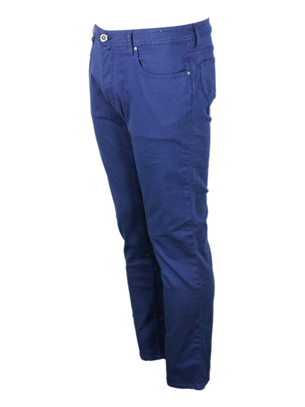 Jacob Cohen Trousers Reattivo Blu 55co 42 Ly 3ea