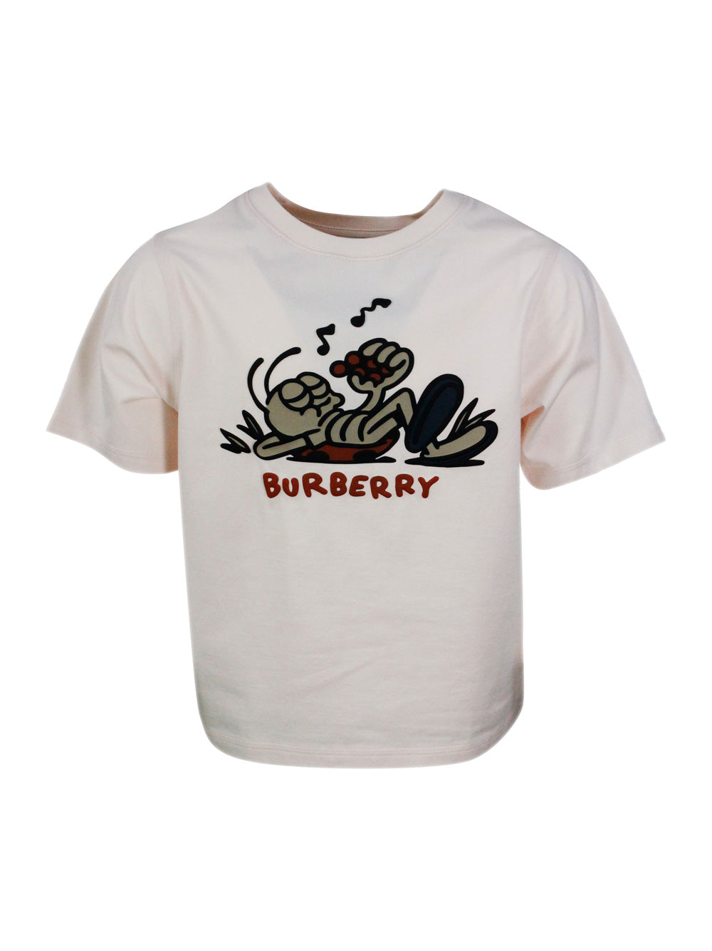 Burberry T-Shirts And Polos Pink 100co