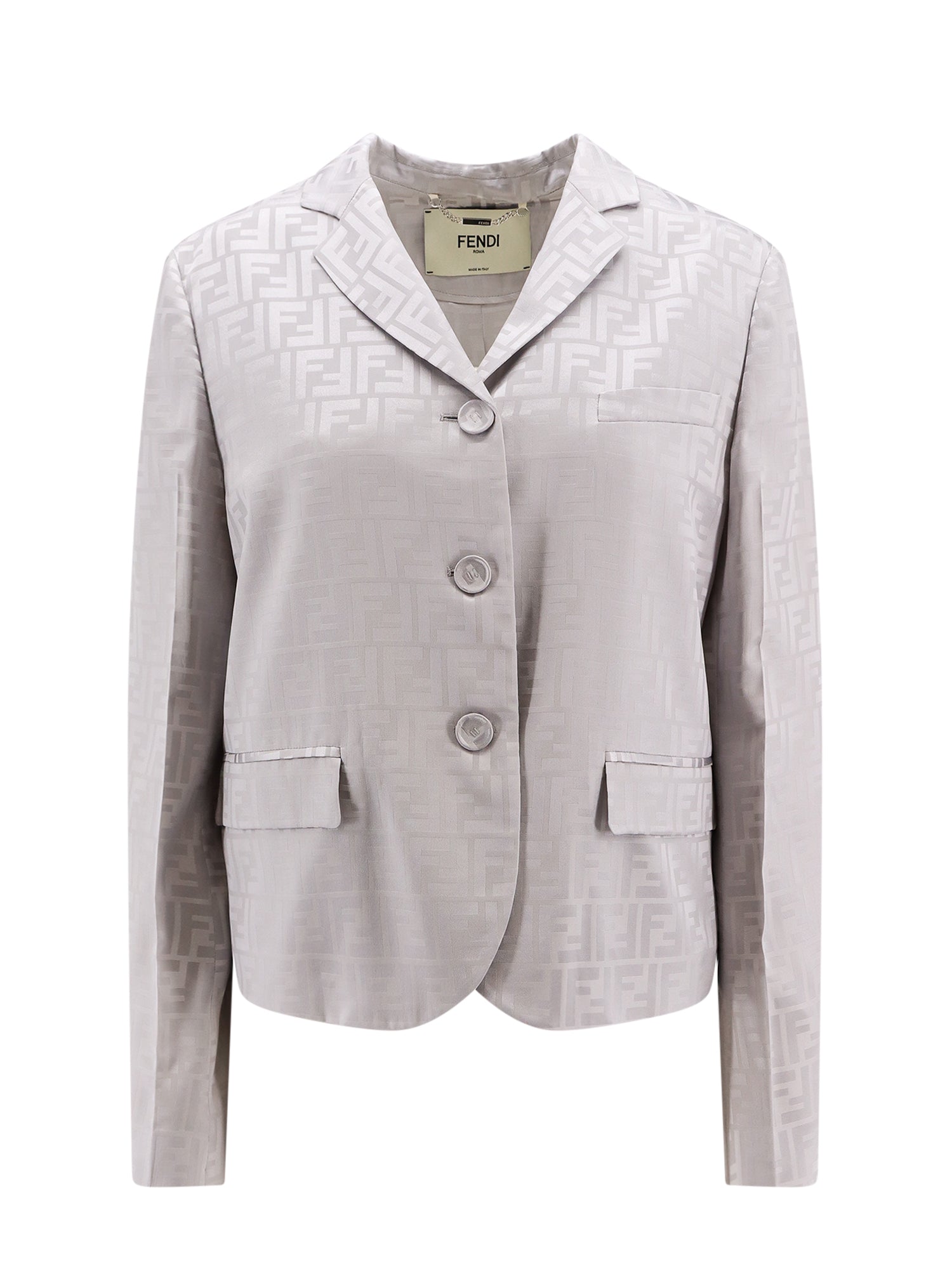 Fendi Clothing Grey Seta