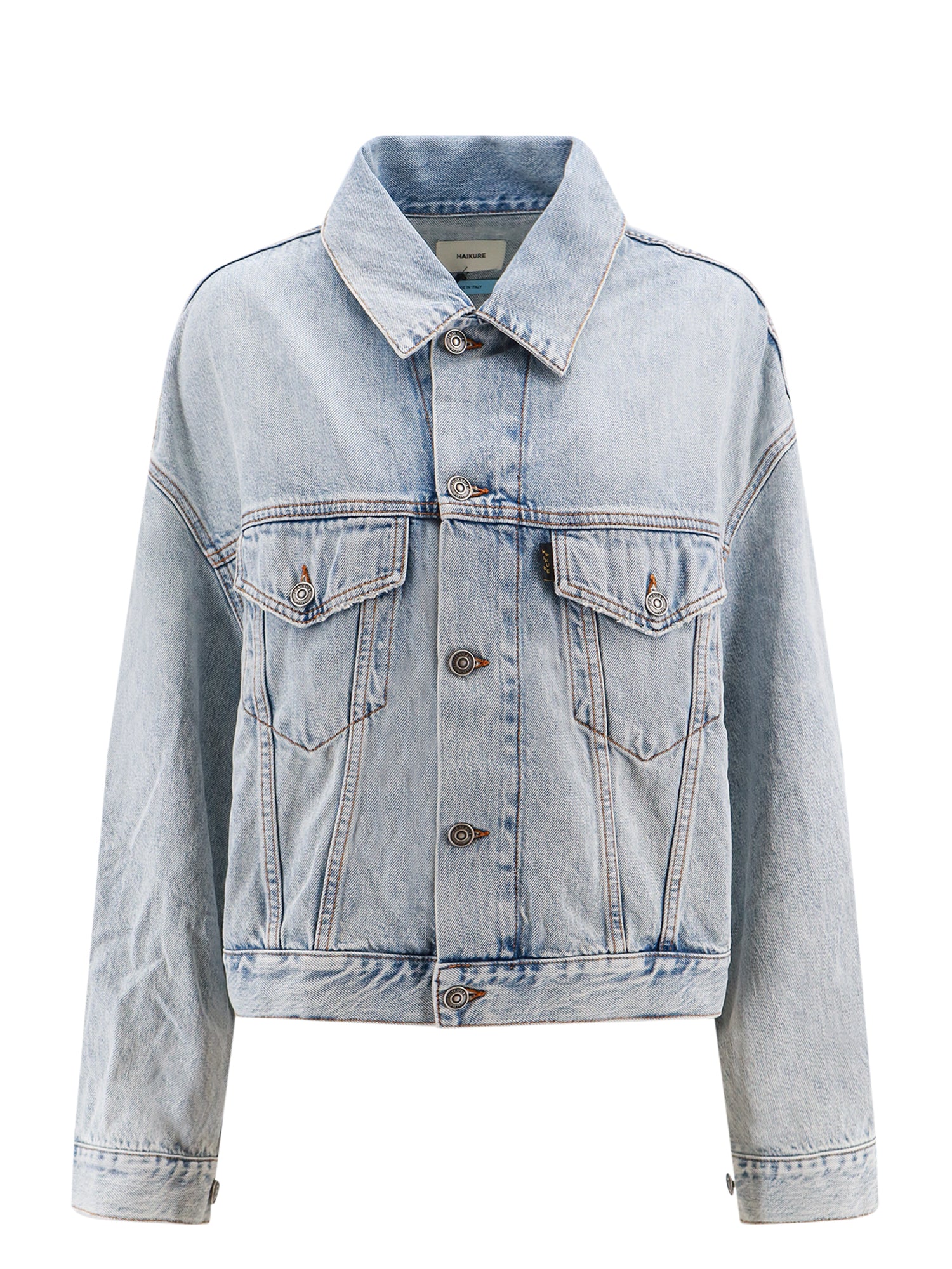Haikure Jackets Blue Cotone