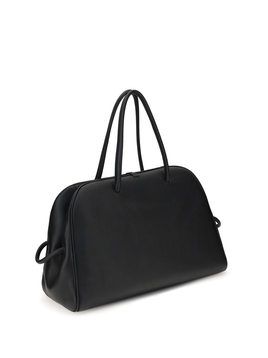 Le Grand Tourisme Travel Bag Black Calf Leather Bos Taurus Handbags