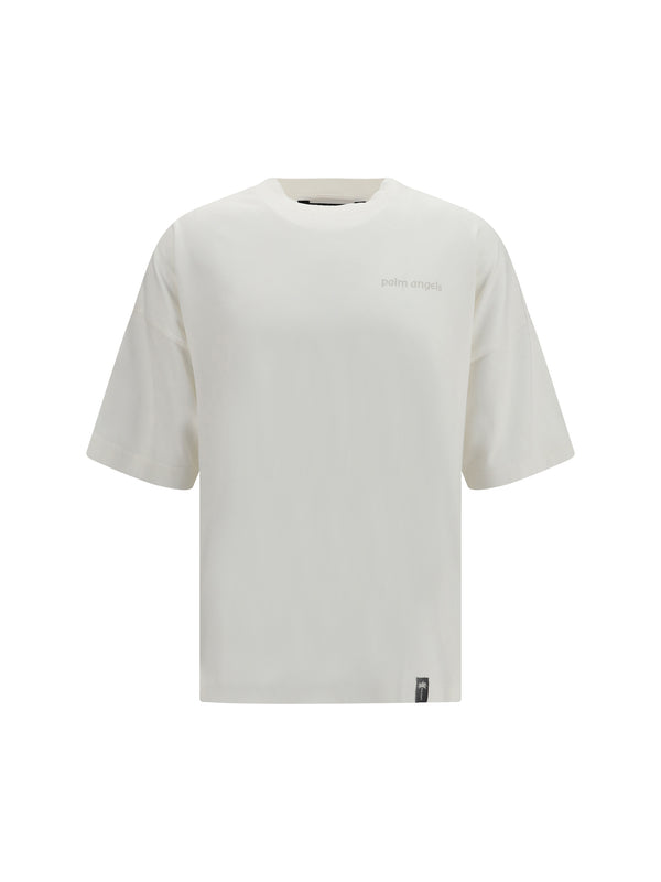 Devil Loose T-Shirt Off White - Light Grey Cotton T-shirts