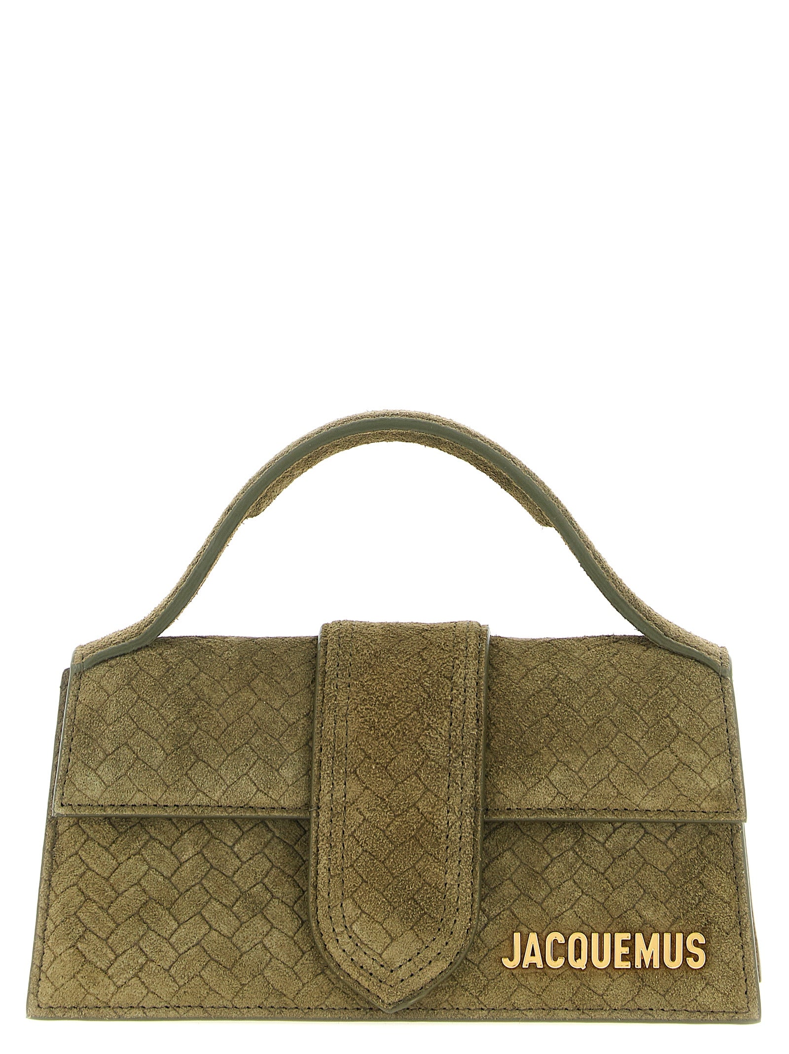 Le Bambino handbag Green Calfskin Leather (bos Taurus) Hand Bags