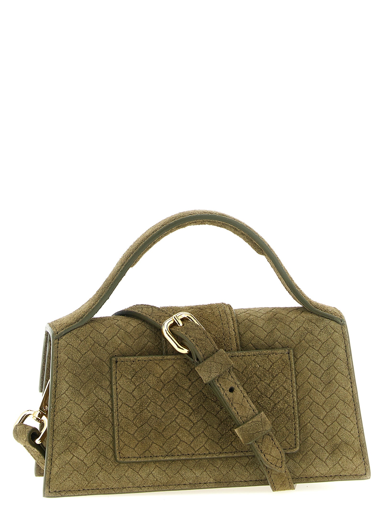 Le Bambino handbag Green Calfskin Leather (bos Taurus) Hand Bags