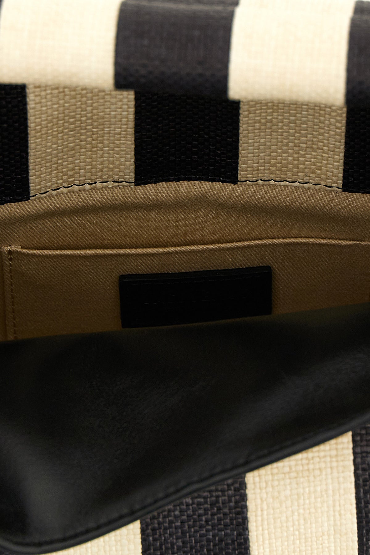 La Pochette Rond Carré clutch Multicolor Polyamide