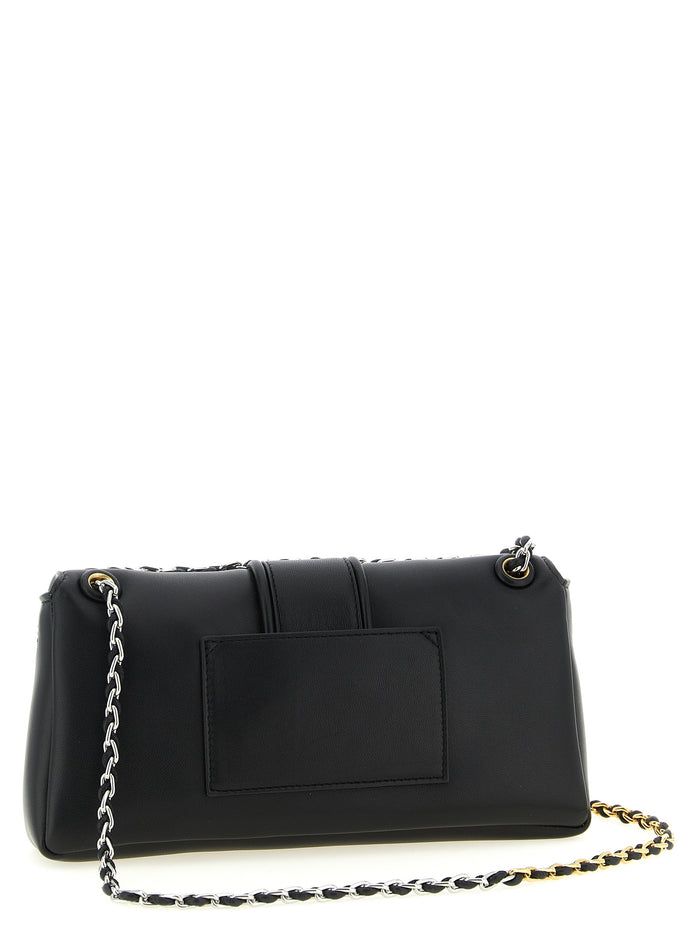 Le Bambino Chaîne Shoulder Bag Black Lamb Leather (ovis Aries)
