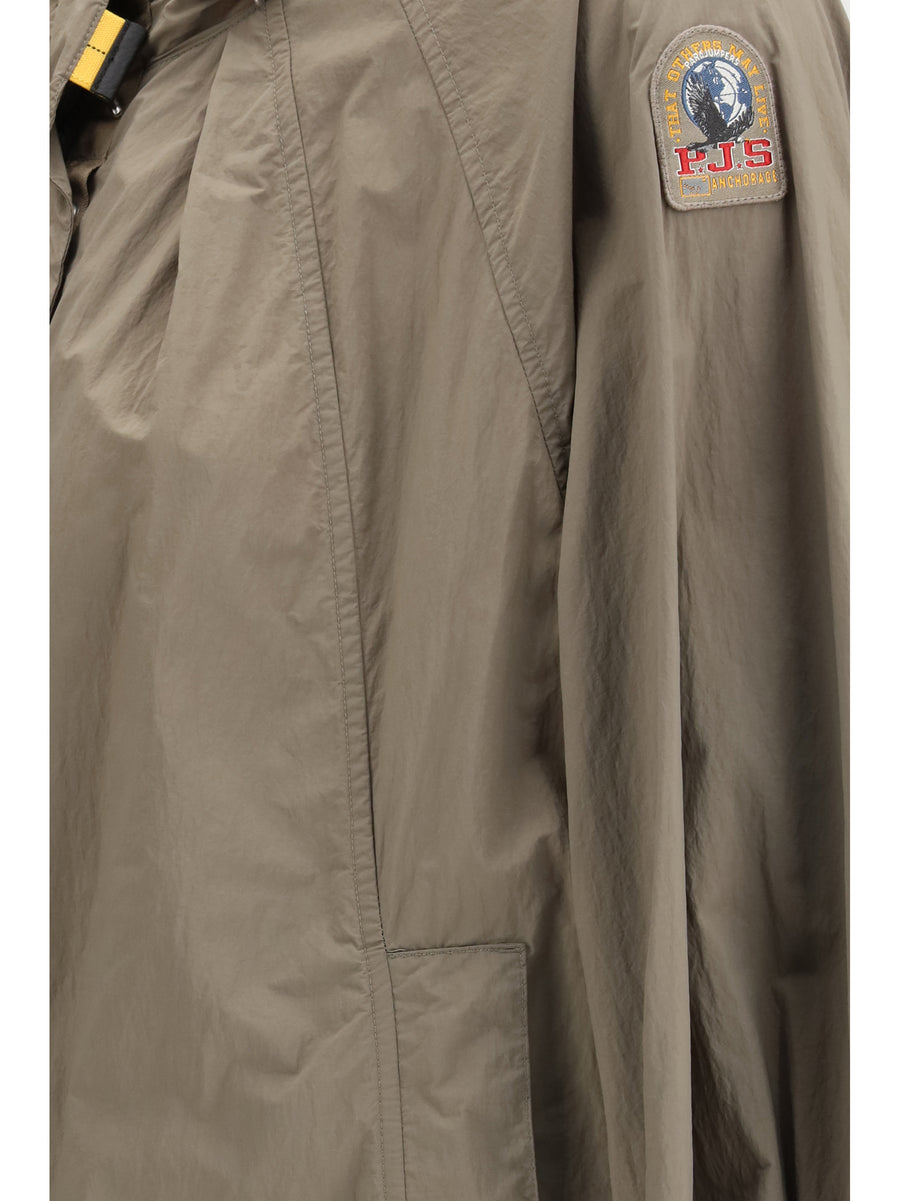 Hooded Jacket Itoha Olive Brown Outer: Polyamide