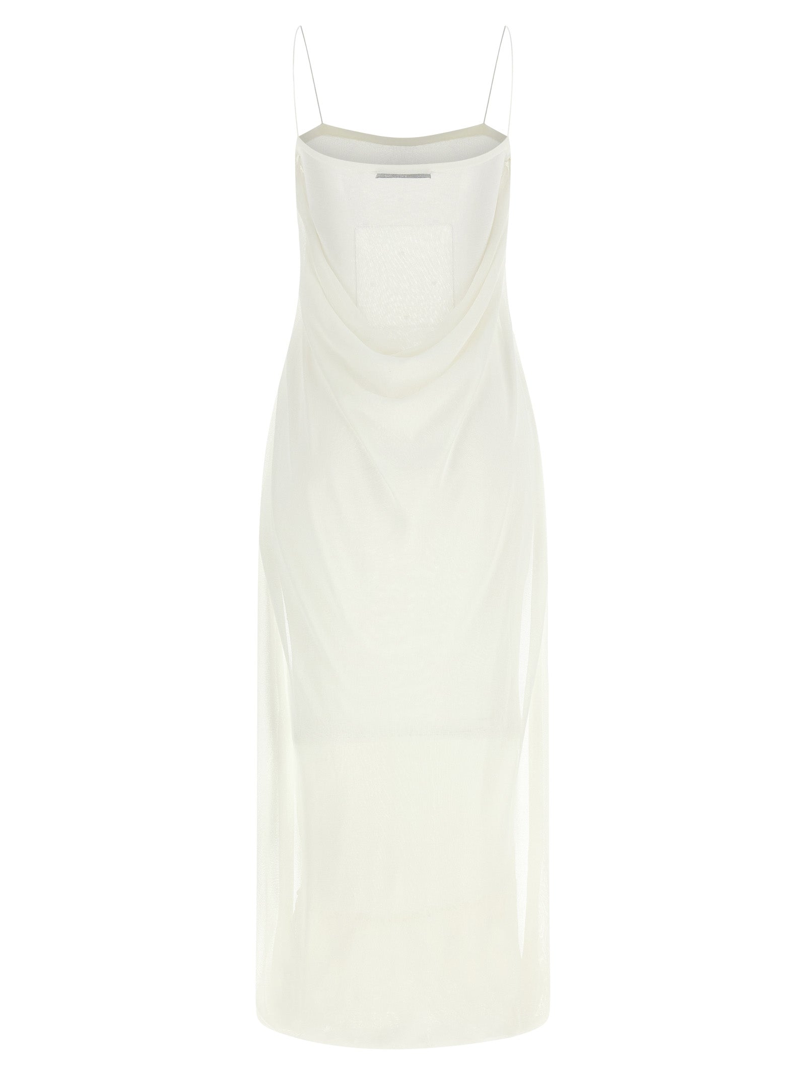 La Robe Maille Plumetis dress White Viscose