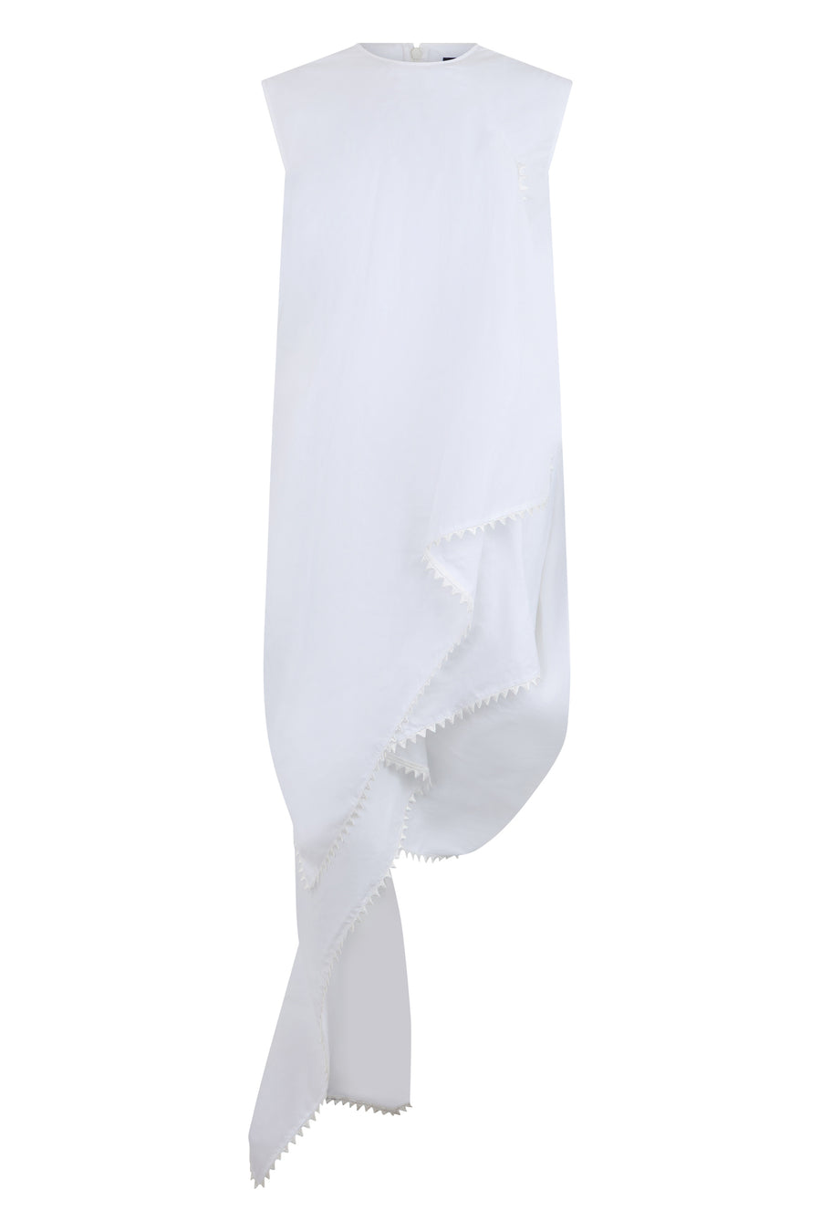 Long Dress Bolversin White Cotton
