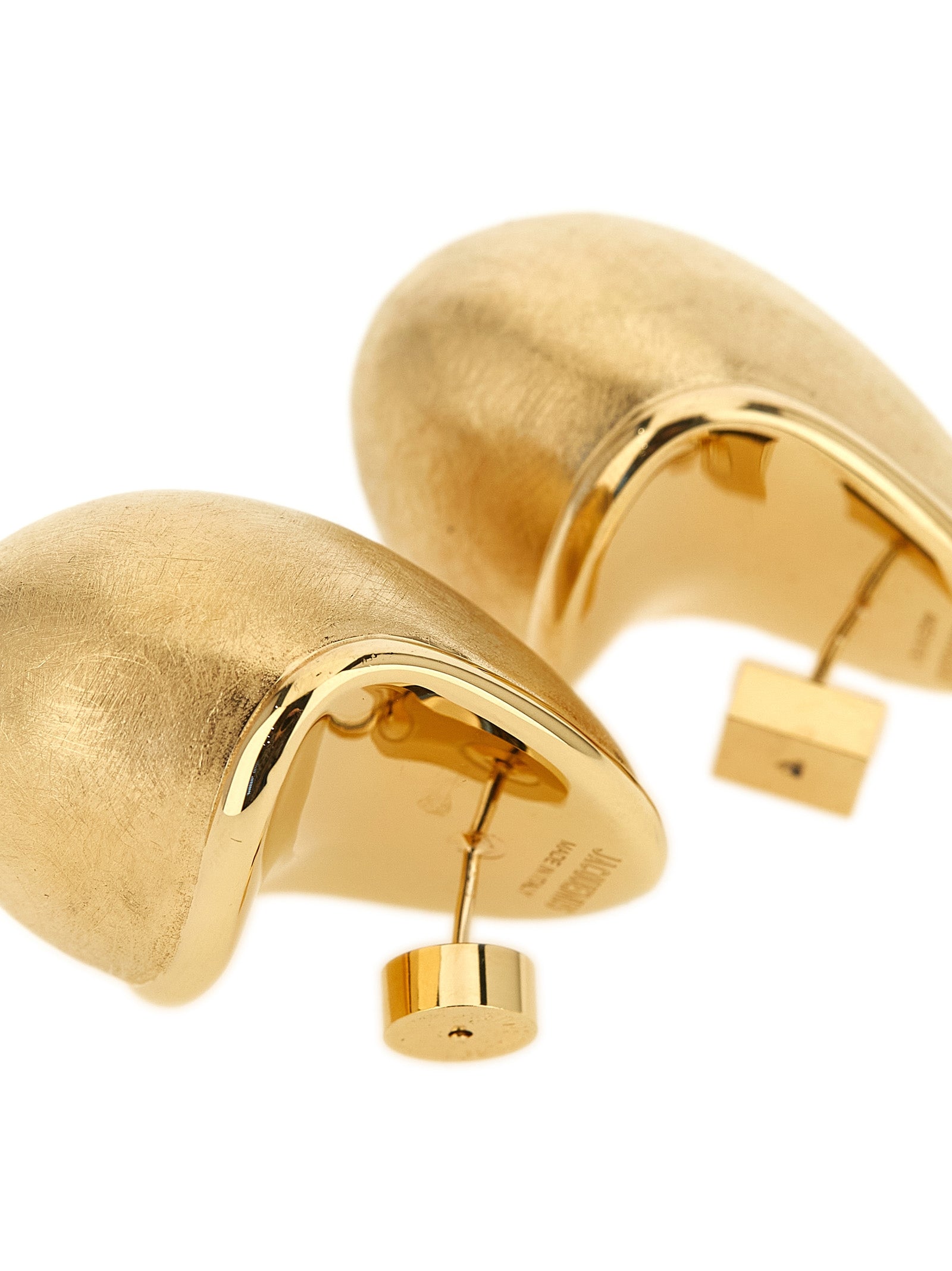 Les Boucles Raisin earrings Gold Copper Brass Jewelry