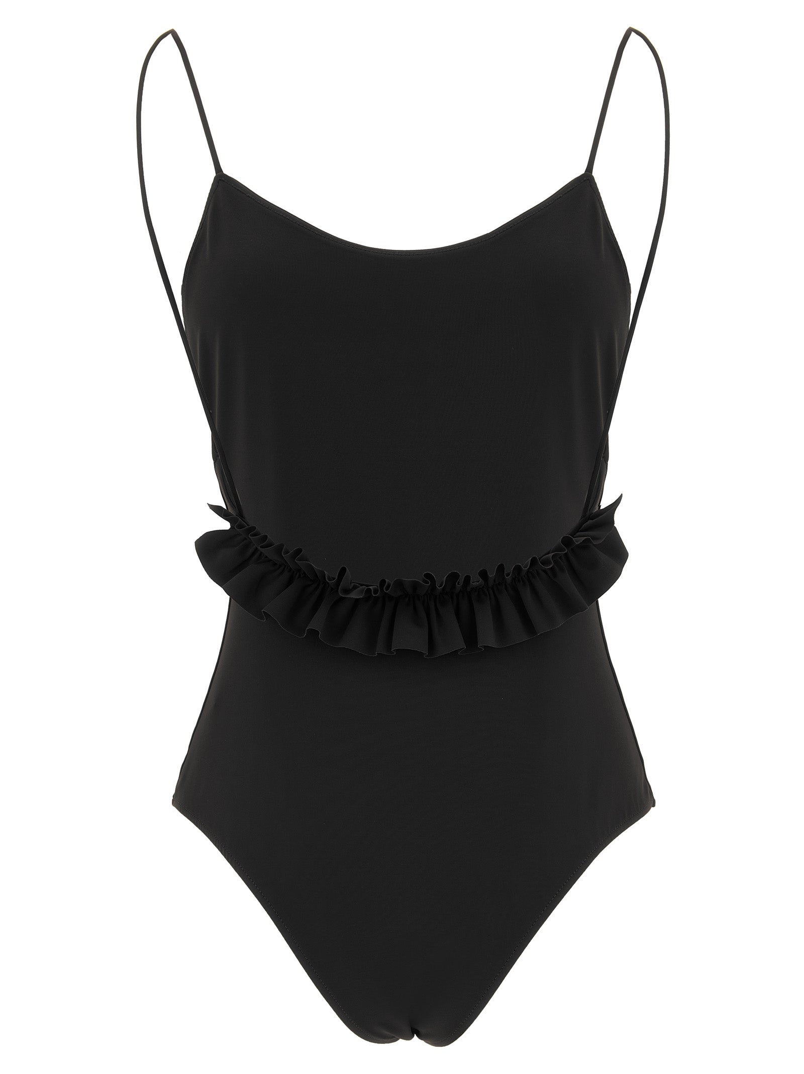Le Maillot Cabana One-Piece Swimsuit Black Polyamide Beachwear