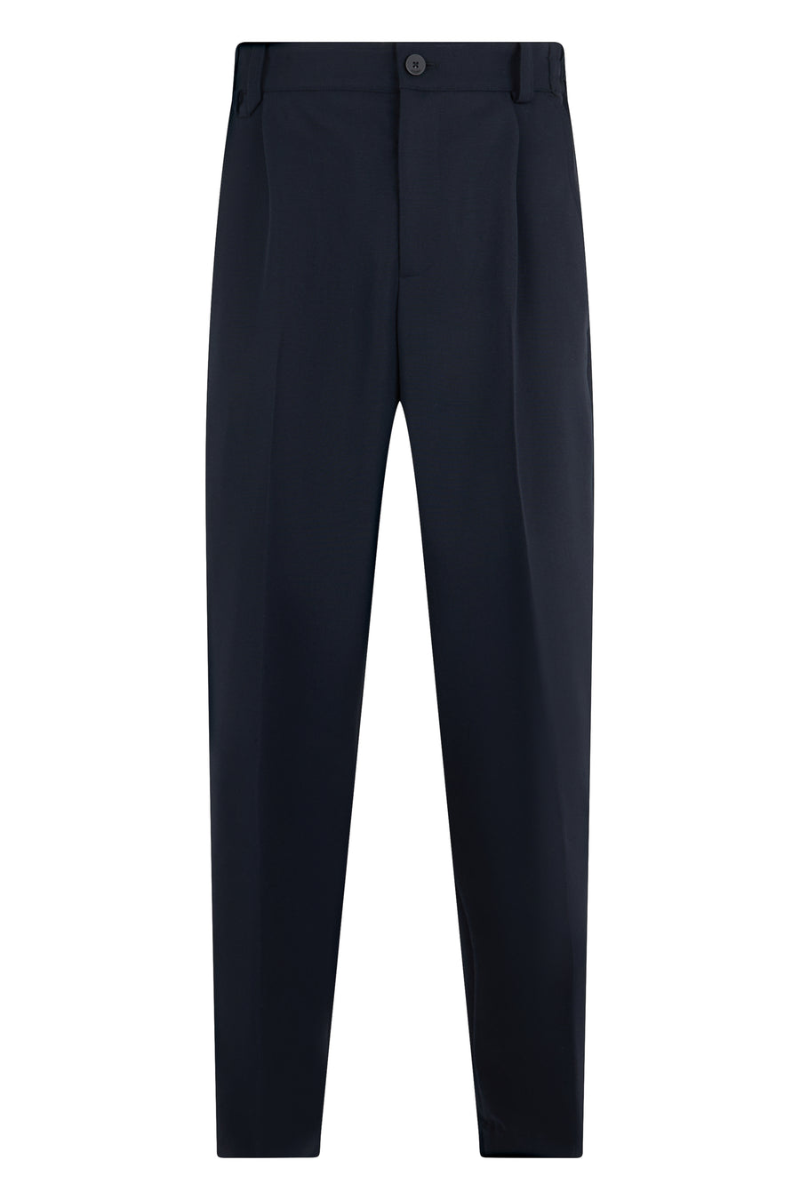 Trousers Blue Wool