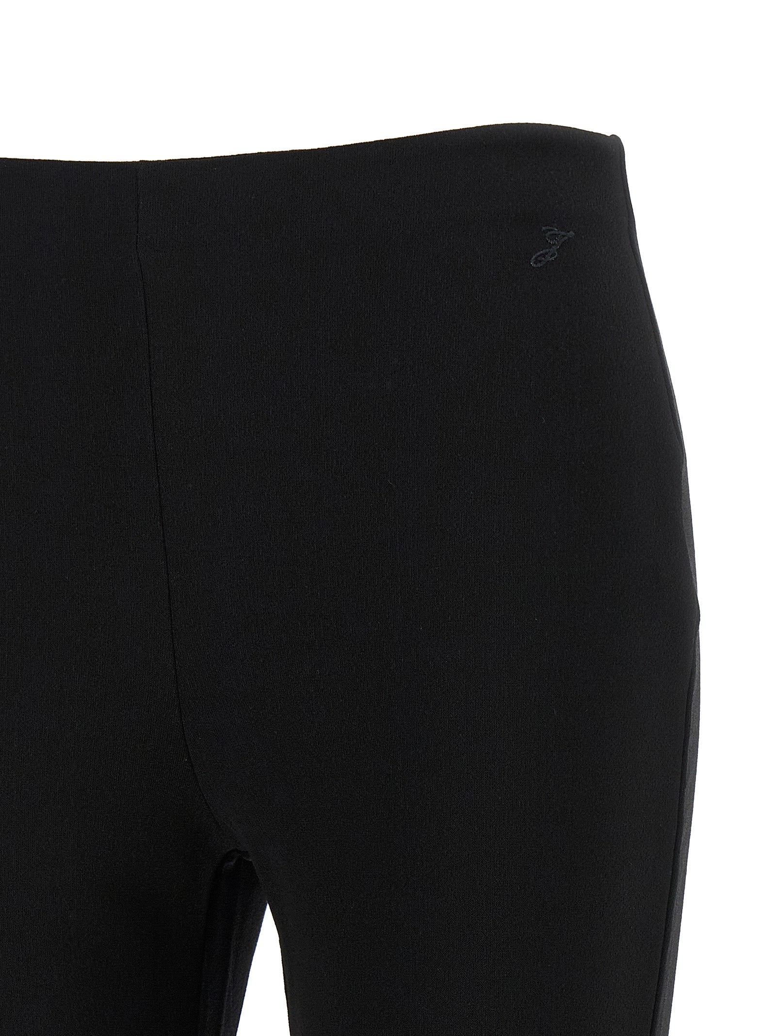 Le Bermuda Playa Shorts Black Viscose Polyamide Elastane Bermuda