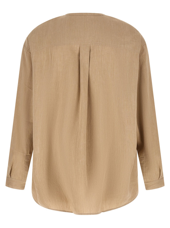 La Chemise Pastro Shirt Beige Shirt, Blouse