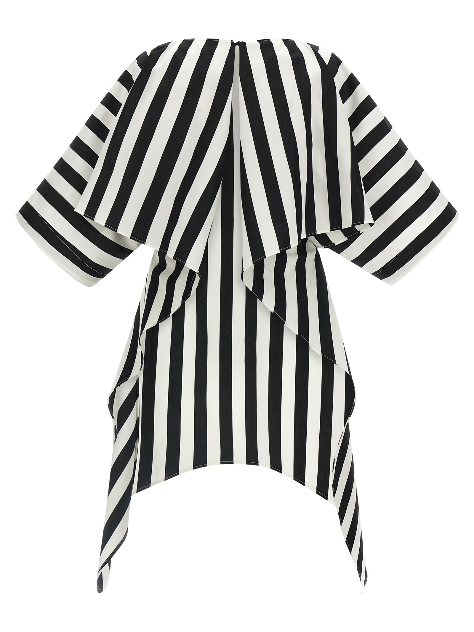 La Tunique Moisson shirt White/black Cotton Shirt, Blouse