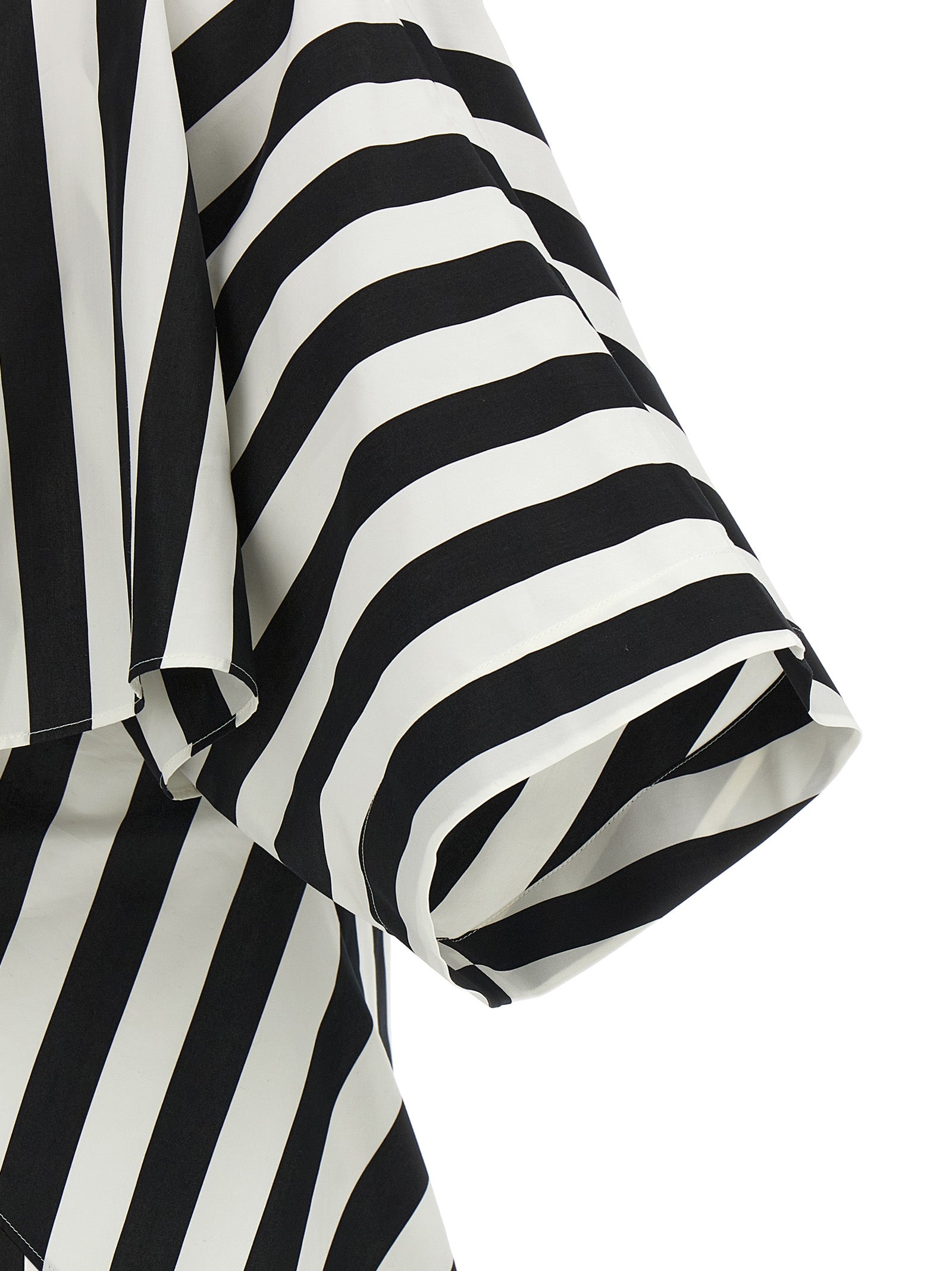 La Tunique Moisson shirt White/black Cotton Shirt, Blouse