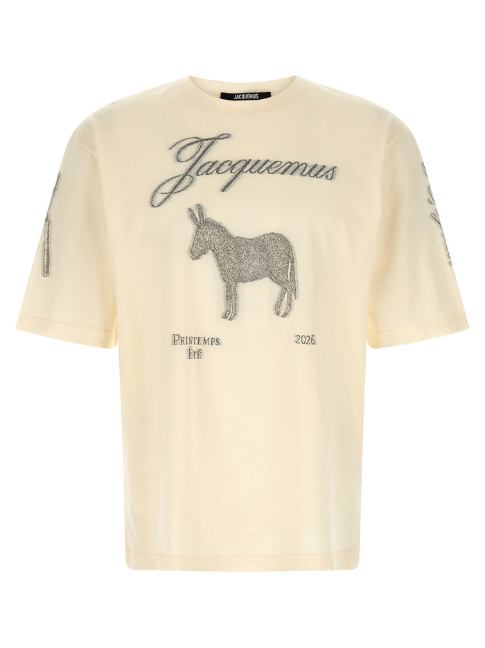 Âne T-Shirt White Cotton