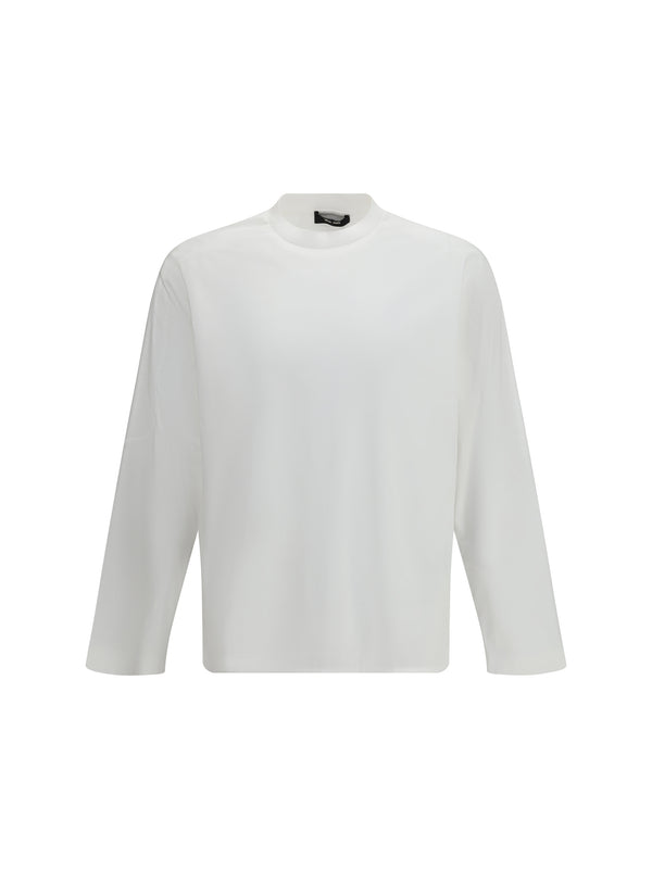Long-Sleeved T-Shirt White Cotton T-shirts