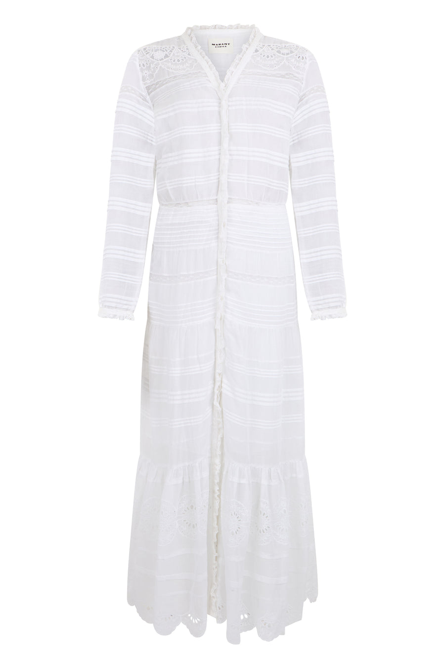 Long Dress White Cotton