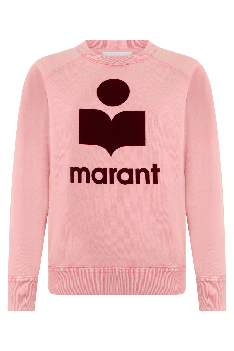Sweatshirt Cotton Blend Pink Sweatshirts