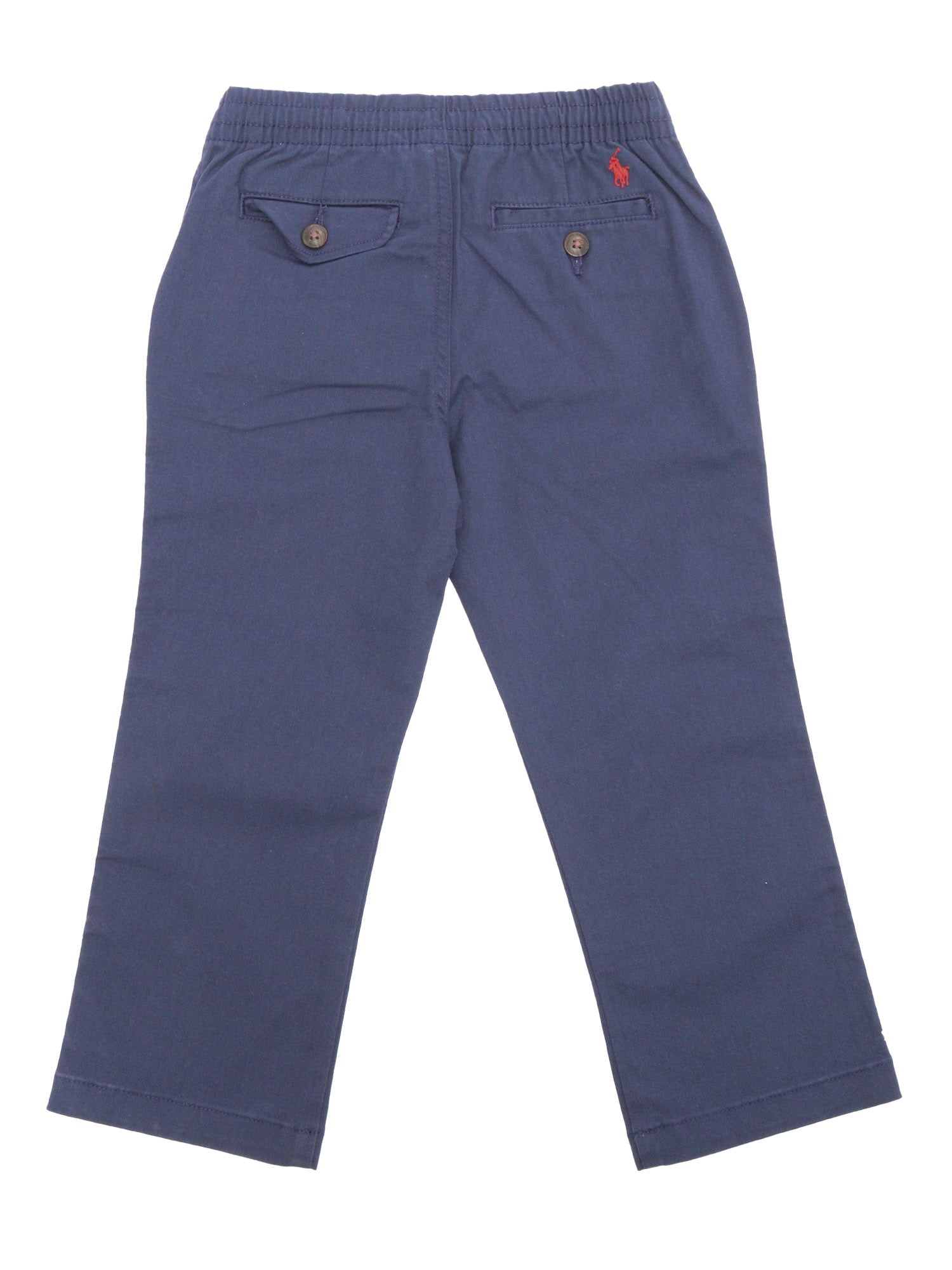 Blue teousers Cotton Elastane Pant