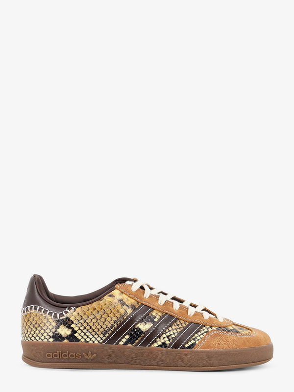 Sneakers Gazelle Snake Leather Beige Leather/rubber Trainers