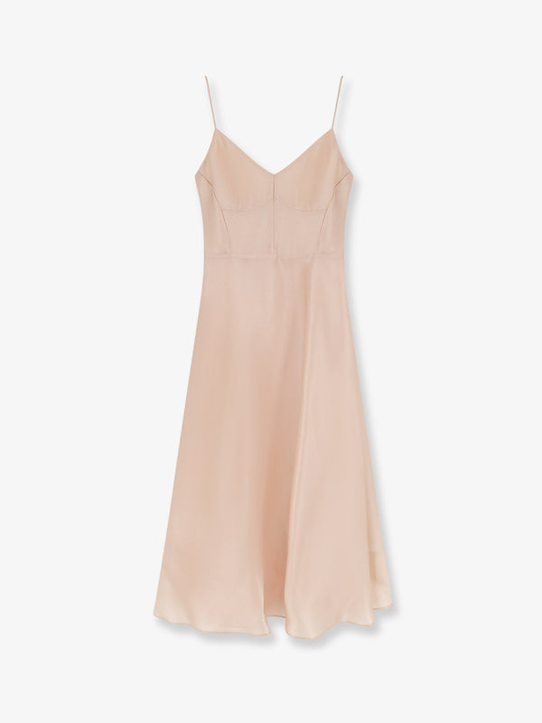 Silk Dress Pink