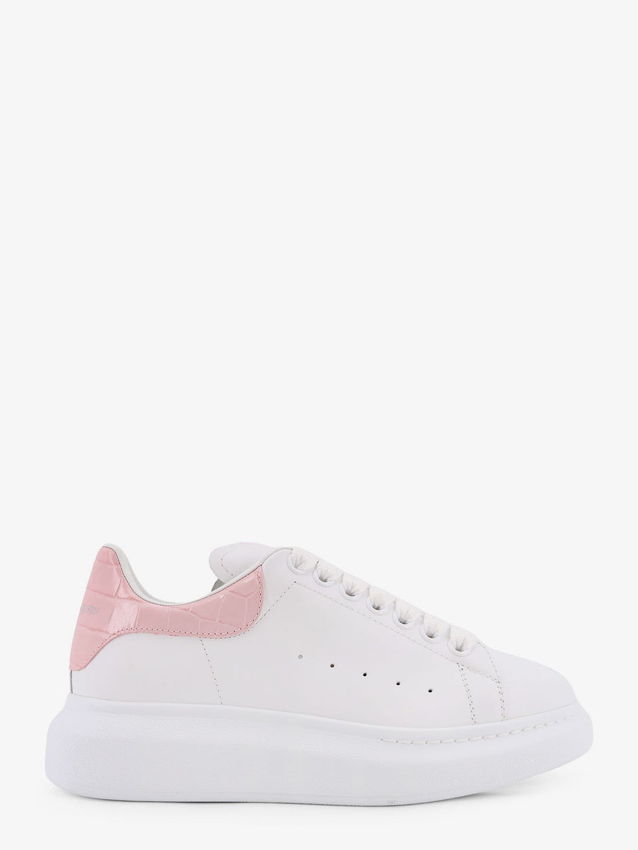 Oversize Leather Sneakers White Trainers