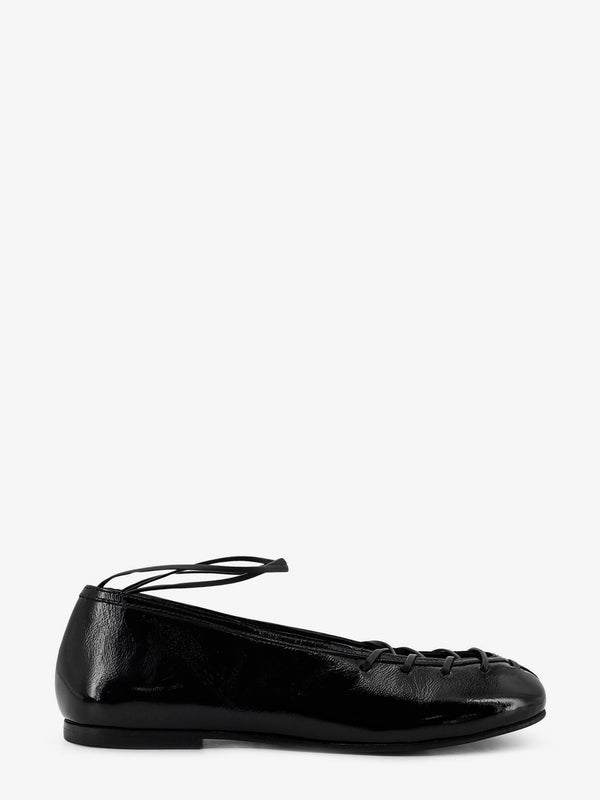 Bumi Patent Leather Ballerinas Black Ballerina Shoes