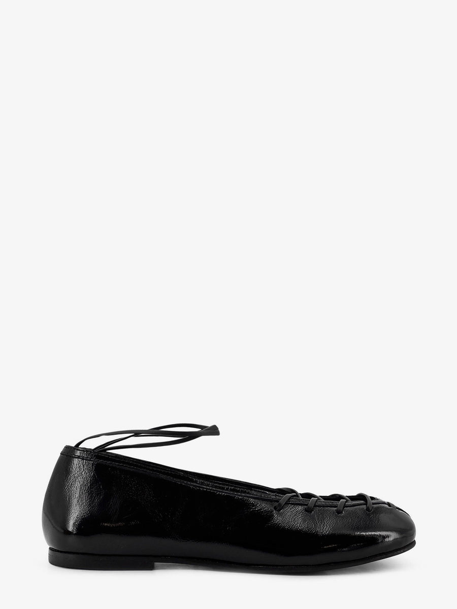 Bumi Patent Leather Ballerinas Black Ballerina Shoes