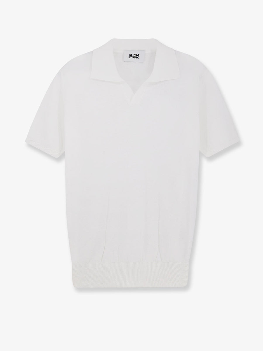 Polo Shirt Cotton White
