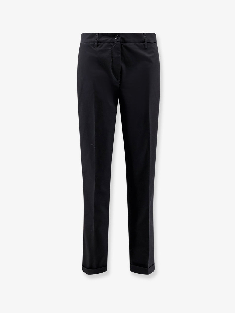 Trousers Black Cotton