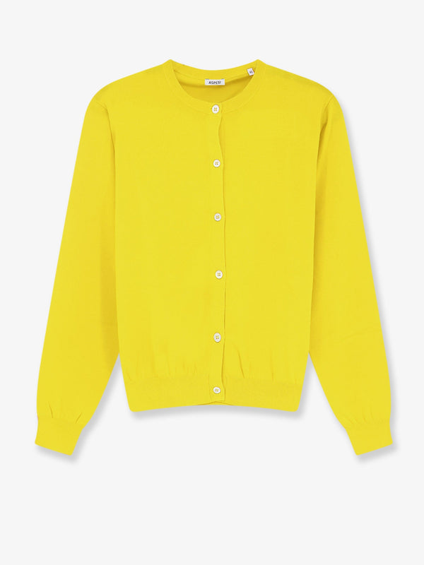 Cotton Cardigan Yellow