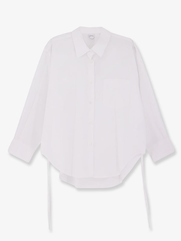 Oversize Cotton Shirt White