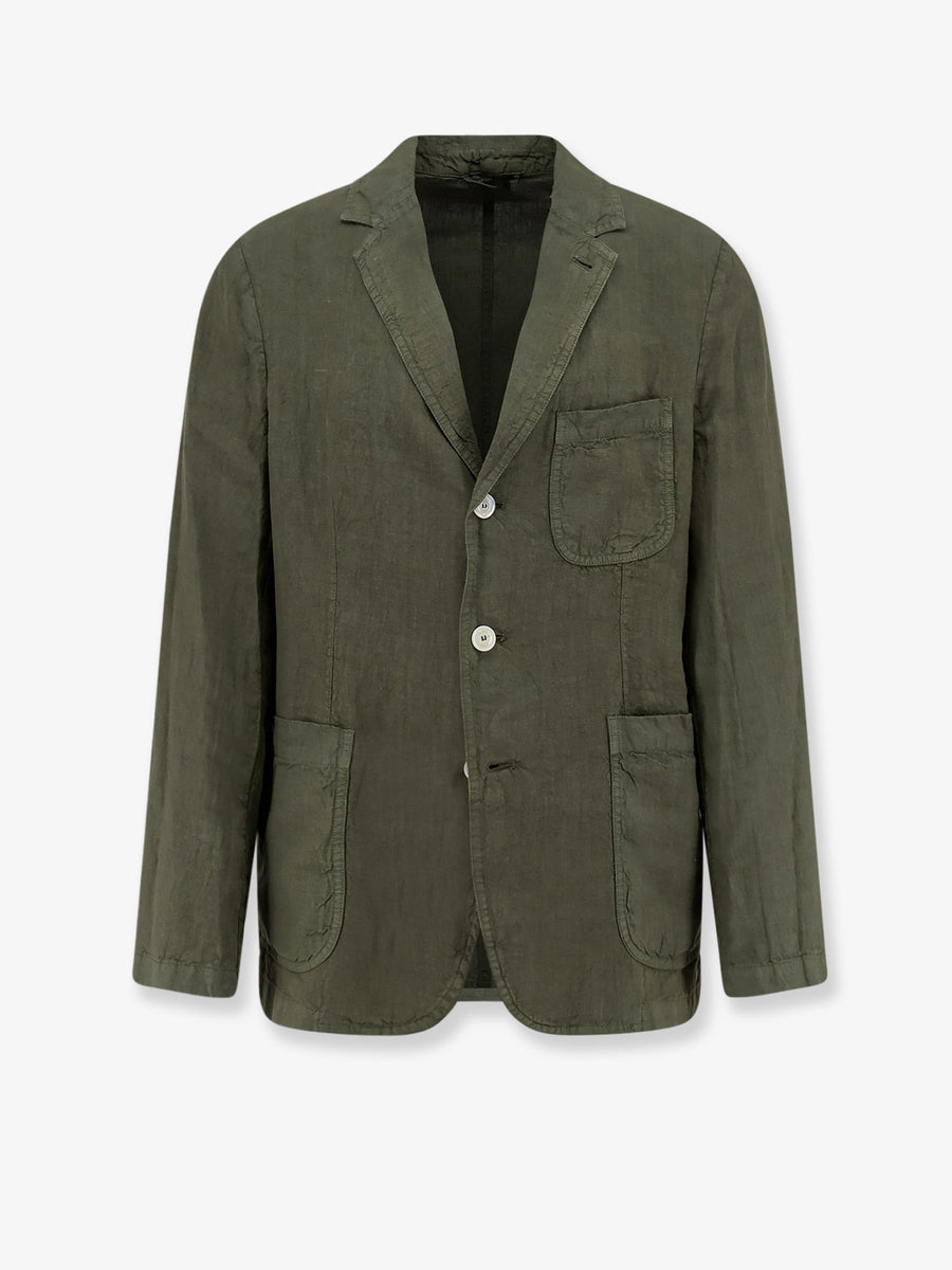 Blazer Samuraki Green Linen Blazers