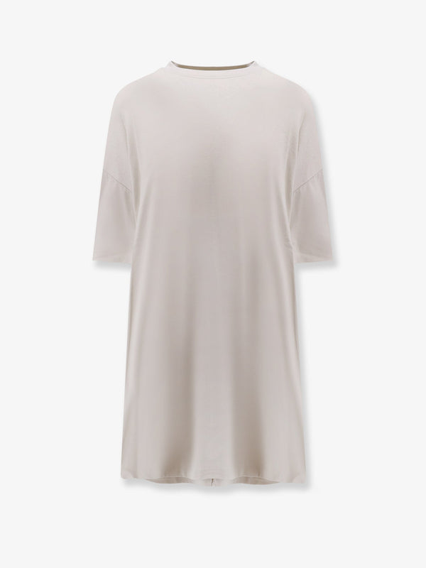 Dress Short Cotton-Jersey White T: Cotton; R: Cotton