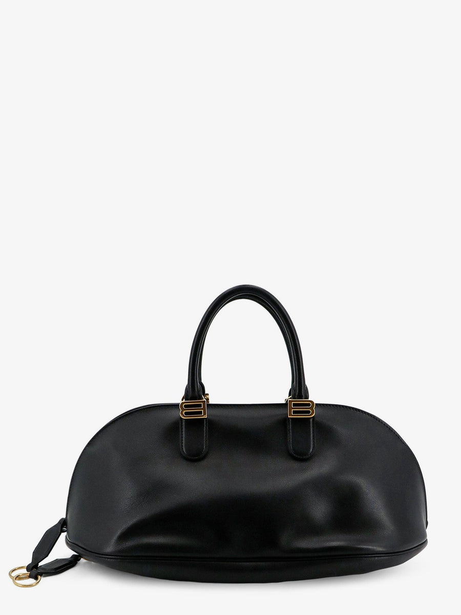 Bowling Leather Bag Bolero Black Handbags