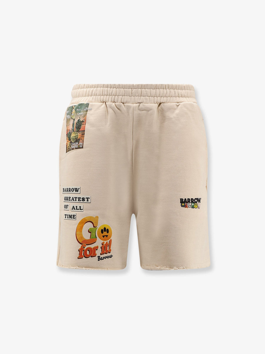 Shorts Beige Cotton