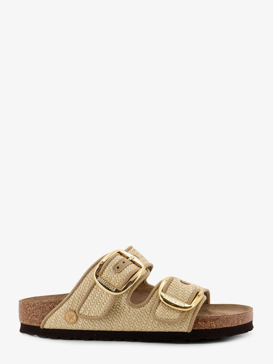 Arizona Big Raffia Sandals Beige Raffia/rubber