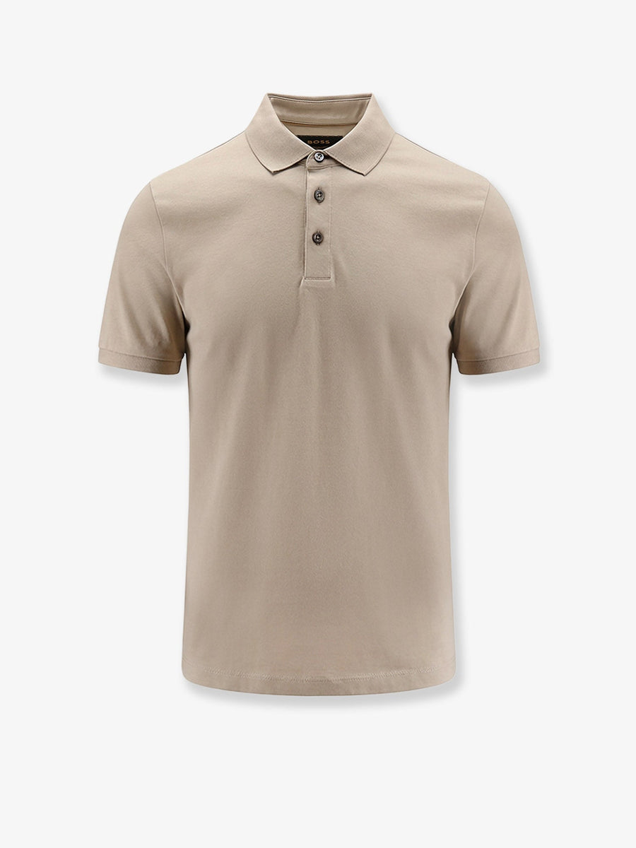 Polo Shirt Perry Beige Cotton