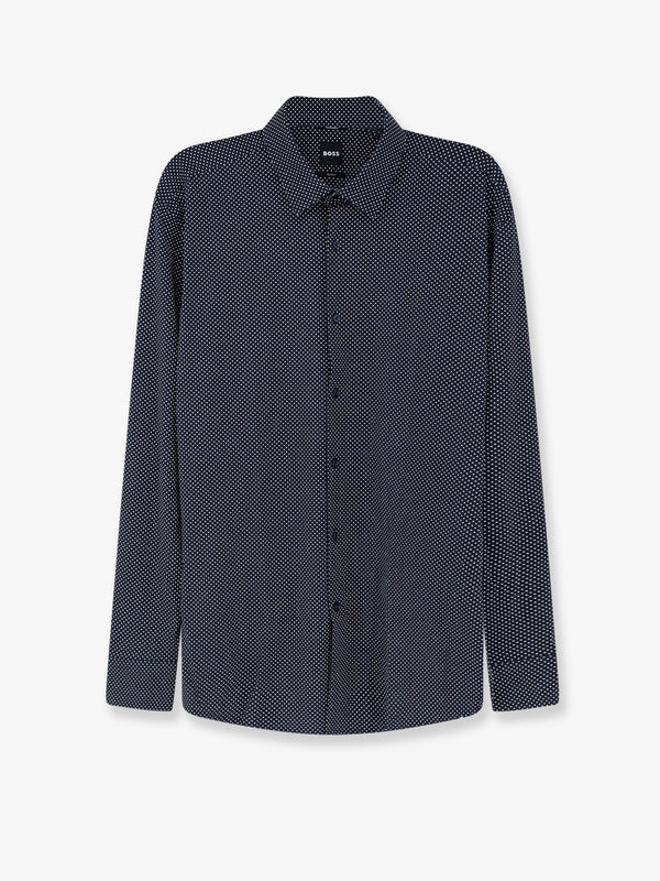 Jersey Shirt Hank Blue Polyamide Elastane