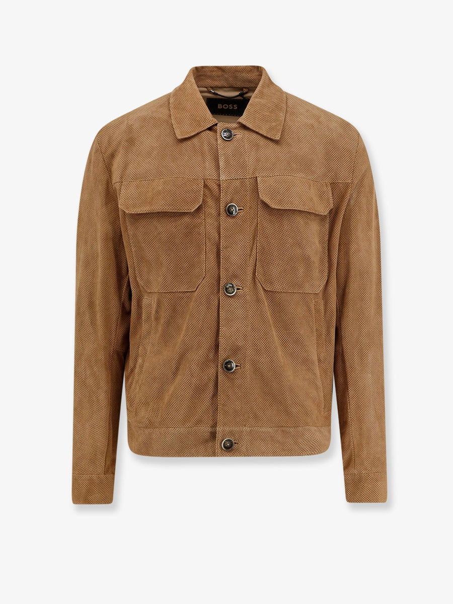 Jacket Merfo Beige Suede