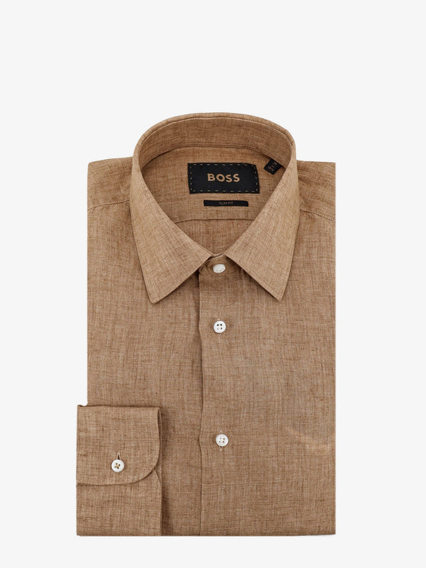 Linen Shirt Brown