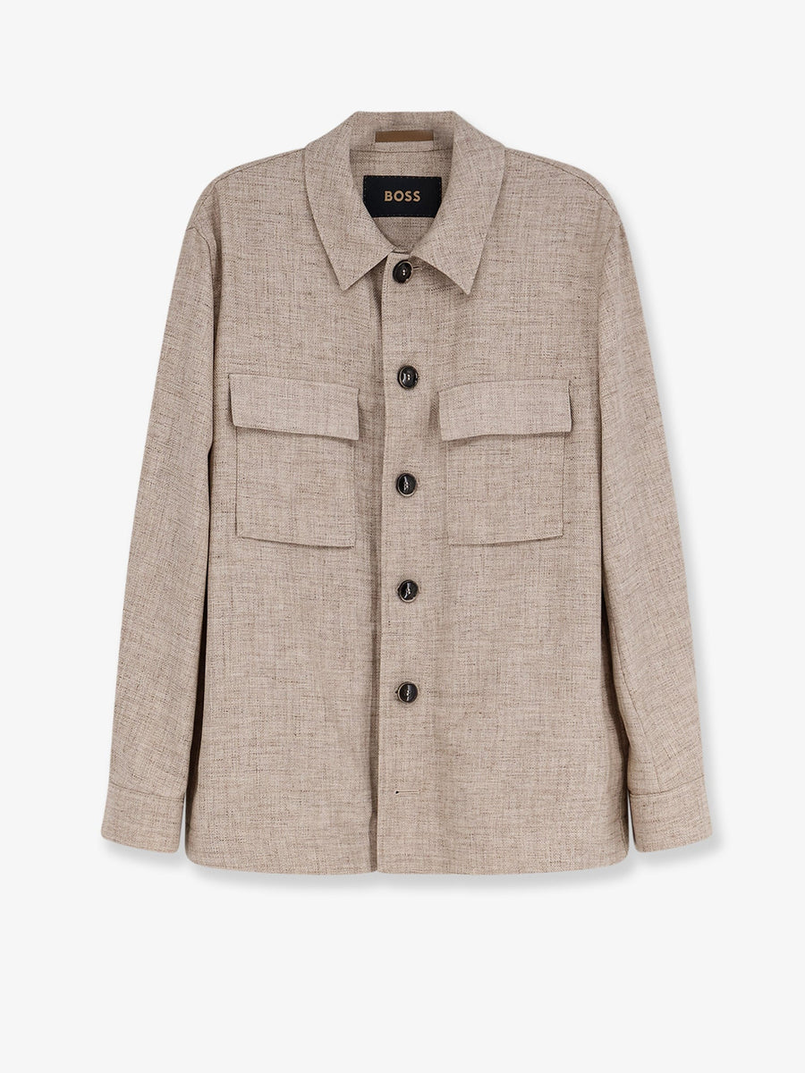 Jacket Corvin Beige Virgin Wool
