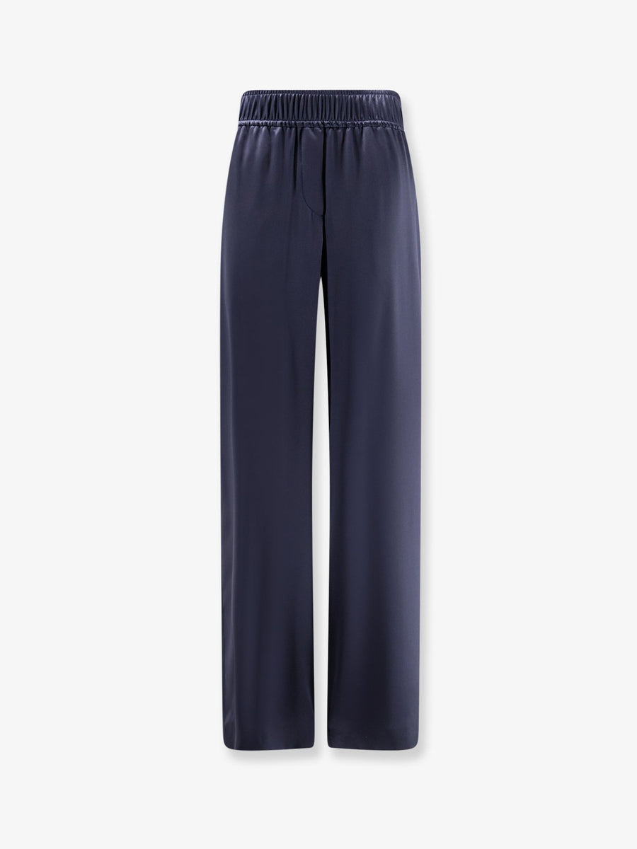 Silk Trousers Blue